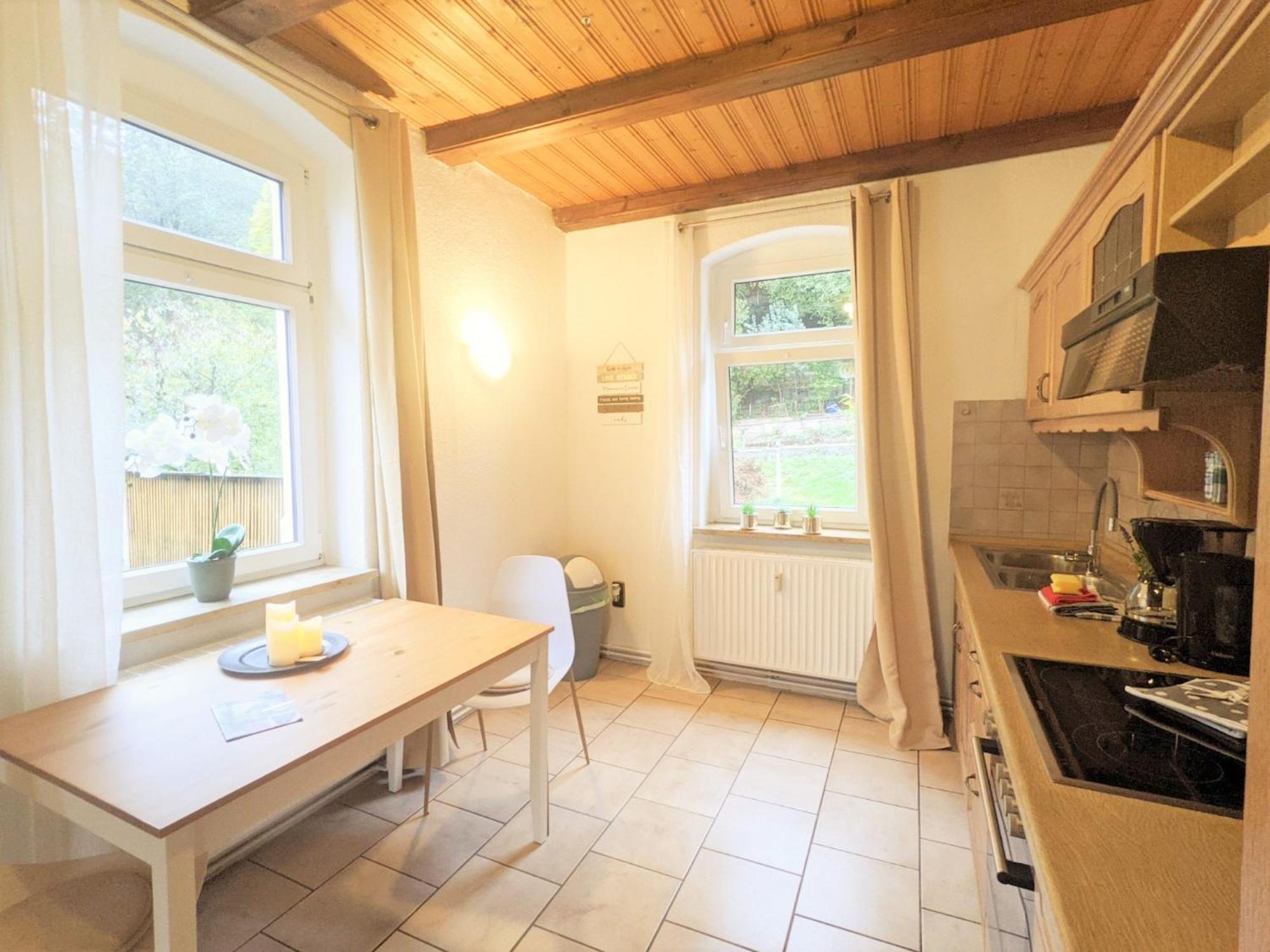 R3 - Urlaubsmagie - Helle Wohnung Mit Garten & Pool Rathmannsdorf Extérieur photo